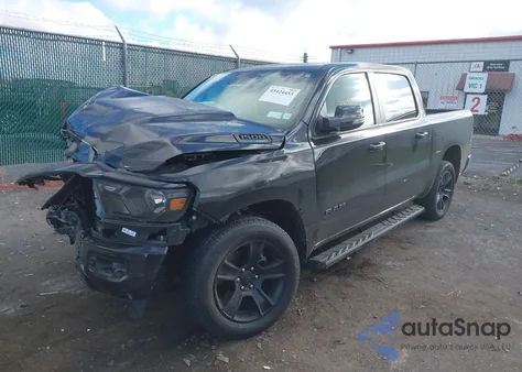 2023 Ram 1500 Big Horn 4X4 5'7 Box из США, поврежденный, VIN 1C6RRFFG2PN597791